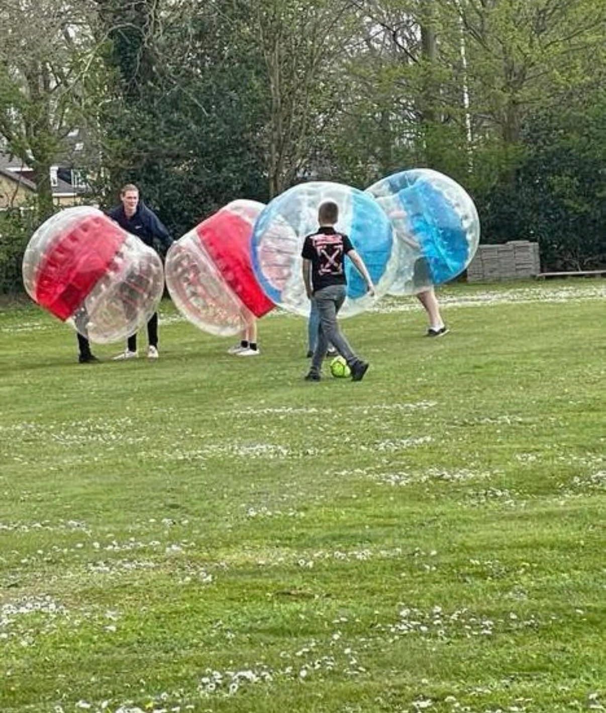 Bubble Ball in actie